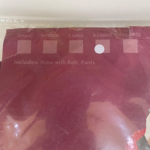 Hauntlook Bunny Enthusiast Costume Sz XL Hugh Heffner Playboy Halloween - Picture 5 of 5